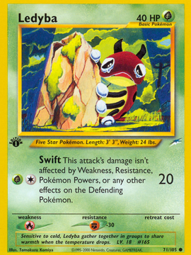 Ledyba (71/105) [Neo Destiny 1st Edition]