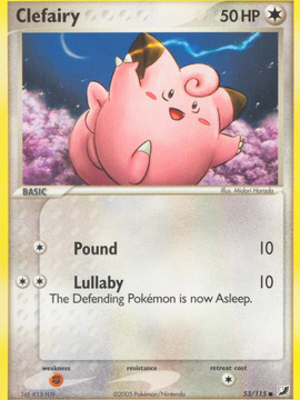 Clefairy (53) [Unseen Forces]