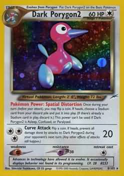 Dark Porygon2 8/105 - Neo Destiny Unlimited Holofoil