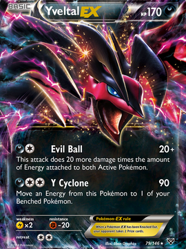 Yveltal EX (79/146) [XY: Base Set]
