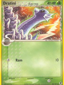 Dratini (46/101) (Delta Species) [EX: Dragon Frontiers]