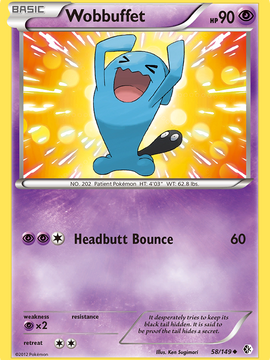 Wobbuffet (58/149) [Black & White: Boundaries Crossed]