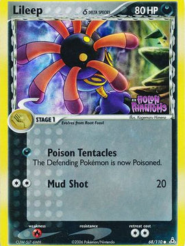 Lileep (68/110) (Delta Species) (Stamped) [EX: Holon Phantoms]