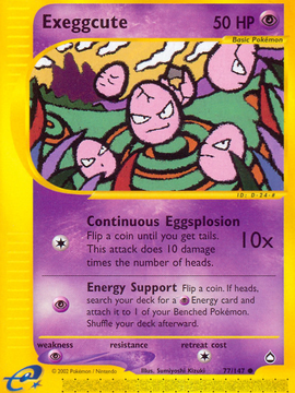 Exeggcute (77/147) [Aquapolis]
