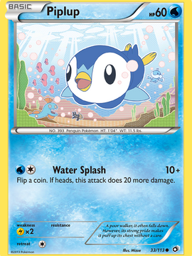 Piplup (33/113) [Black & White: Legendary Treasures]