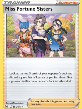 Miss Fortune Sisters (164/196) [Sword & Shield: Lost Origin]