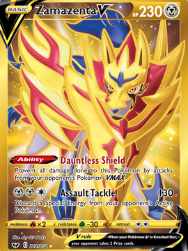 Zamazenta V (212/202) [Sword & Shield: Base Set]