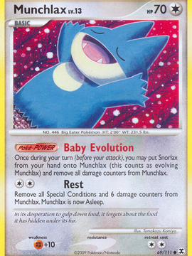 Munchlax (69/111) [Platinum: Rising Rivals]