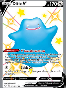 Ditto V (SV118/SV122) [Sword & Shield: Shining Fates]