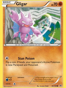 Gligar (36/108) [XY: Roaring Skies]