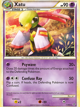 Xatu (11/95) [HeartGold & SoulSilver: Unleashed]