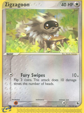 Zigzagoon (79/109) [EX: Ruby & Sapphire]
