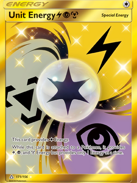 Unit Energy (171/156) (Lightning, Psychic, Metal) [Sun & Moon: Ultra Prism]