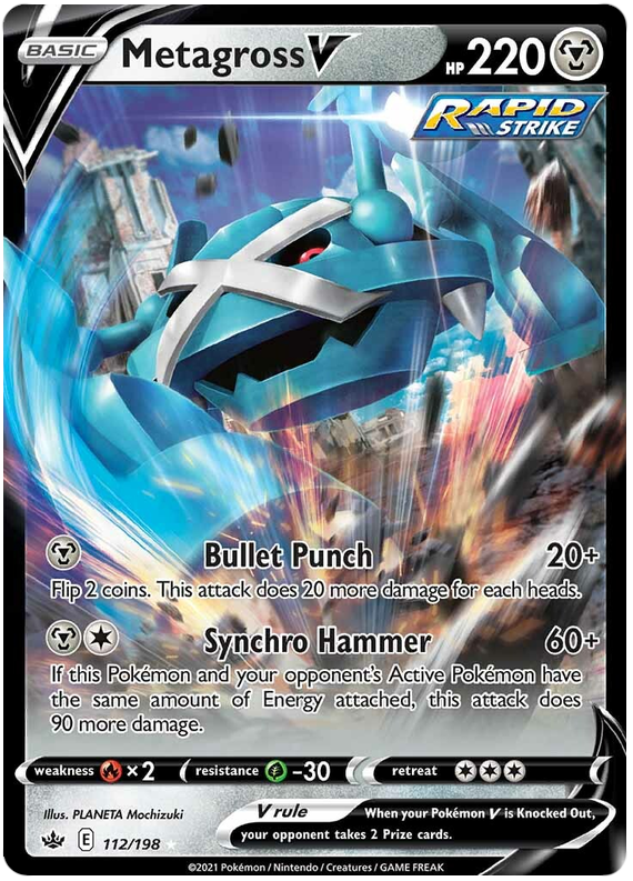pokemon card value chilling reign TCG: Sword & Shield Booster Pack Colorless Megaton Fall (190) This Pokmon also does 30 damage to itself Pokemon Chilling Reign Cards |