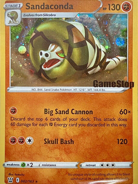 Sandaconda (082/163) (Gamestop Exclusive) [Sword & Shield: Battle Styles]
