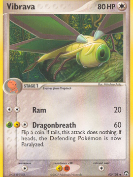 Vibrava (40/108) [EX: Power Keepers]
