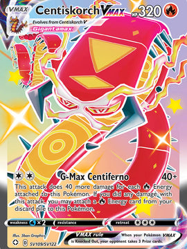 Centiskorch VMAX (SV109/SV122) [Sword & Shield: Shining Fates]