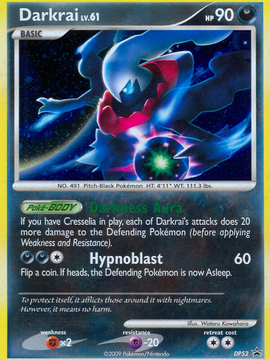 Darkrai LV.61 (DP52) [Diamond & Pearl: Black Star Promos]