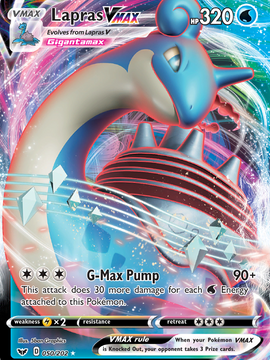 Lapras VMAX (050/202) [Sword & Shield: Base Set]