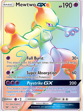 Mewtwo GX (76/73) [Sun & Moon: Shining Legends]
