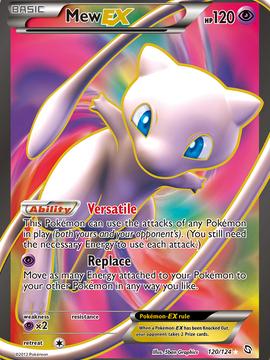 Mew EX (120/124) [Black & White: Dragons Exalted]