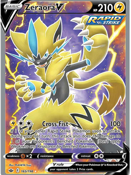 Zeraora V (165/198) [Sword & Shield: Chilling Reign]