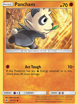 Pancham (65/131) [Sun & Moon: Forbidden Light]