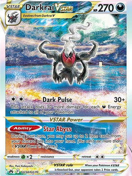 Darkrai VSTAR (GG50) [Crown Zenith Galarian Gallery] Holofoil