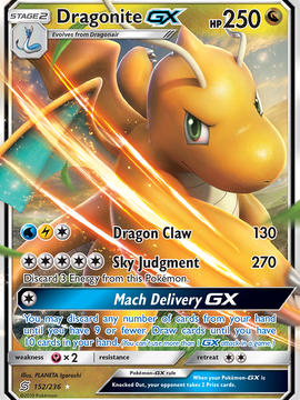 Dragonite GX (152/236) [Sun & Moon: Unified Minds]