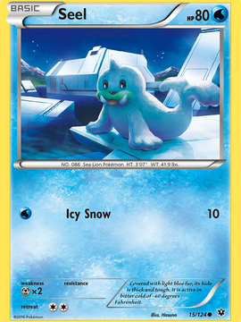 Seel (15/124) [XY: Fates Collide]