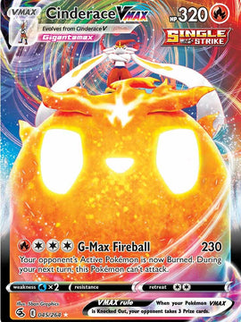 Cinderace VMAX (045/264) [Sword & Shield: Fusion Strike]
