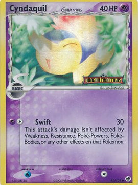 Cyndaquil (45/101) (Delta Species) (Stamped) [EX: Dragon Frontiers]