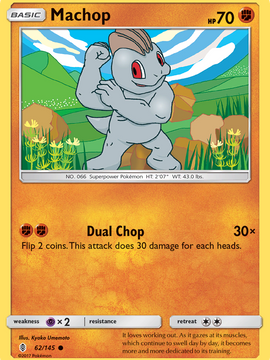 Machop (62/145) [Sun & Moon: Guardians Rising]