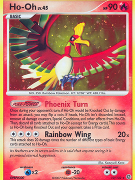 Ho-Oh (10/132) [Diamond & Pearl: Secret Wonders]