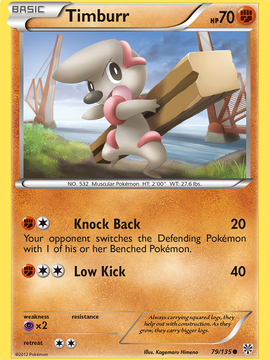 Timburr (79/135) [Black & White: Plasma Storm]