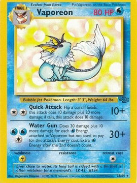 Vaporeon (28/64) [Jungle Unlimited]