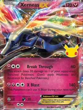 Xerneas EX (97/146) [Celebrations: 25th Anniversary - Classic Collection]