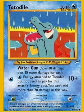 Totodile (85/105) [Neo Destiny Unlimited]