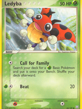 Ledyba (64/109) [EX: Team Rocket Returns]