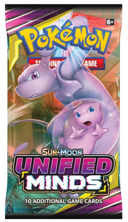 Pokemon TCG - Sun & Moon: Unified Minds - Booster Pack (Random Art)