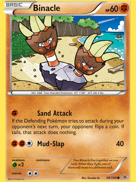 Binacle (38/108) [XY: Roaring Skies]