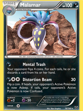 Malamar (76/146) [XY: Base Set]