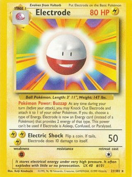 Electrode (21/102) [Base Set Unlimited]