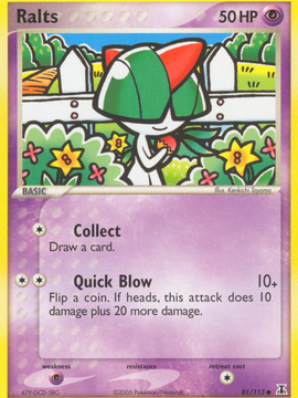 Ralts (81/113) [EX: Delta Species]