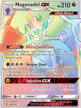 Naganadel GX (249/236) [Sun & Moon: Unified Minds]