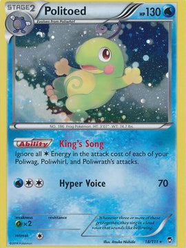 Politoed (18/111) (Cosmos Holo) [XY: Furious Fists]