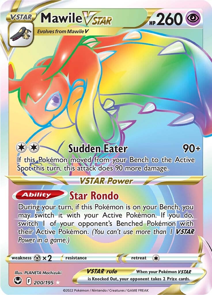 rare pokemon cards vstar POKMON CARD GAME s12 080/098 RRR Lugia (You cant use more than 1 VSTAR Power in a game.) Weakness Darkness 2 Resistance Fighting Zeraora VSTAR