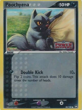 Poochyena (58/108) (Stamped) [EX: Power Keepers]