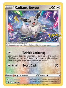 Radiant Eevee (SWSH230) [Sword & Shield: Black Star Promos]