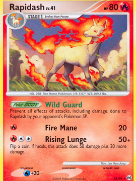 Rapidash (28/99) [Platinum: Arceus]